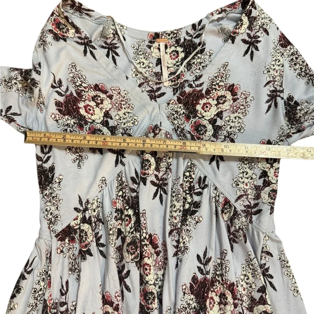 Free People Speak Easy Women's Floral‎ Tunic Top XS